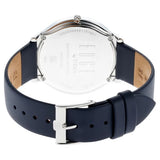 NU1843SL01 - Titan Edge Slim Leather Strap Grey Dial Watch