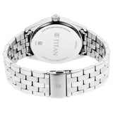 NU1866SM01 - Titan Workwear Black Dial Silver  Watch