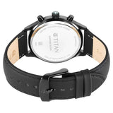 1874NL01 - Titan Sapphire Green Dial Leather Strap Watch