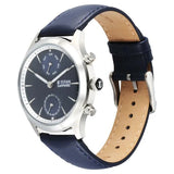 1874SL02 - Titan Sapphire Blue Dial Leather Strap Watch