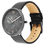 NR1877QL01 Titan Grey Dial Quartz Stainless Steel Strap Watch for Men