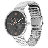NU1877SM01 - Titan Slim  Black Dial Stainless Steel watch