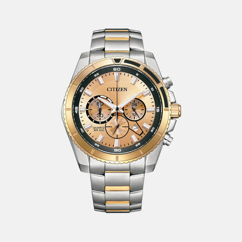 AN8204-59X CITIZEN Stainless Steel Chronograph Watch