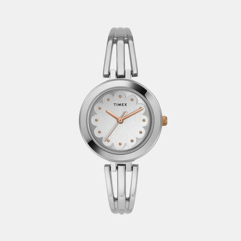 Women's Silver Analog Stainless Steel Watch TWTL10310