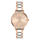 Timex Rose Gold Dial Women's Watch - TWEL15826