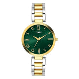 Timex Green Dial with Roman Numbers Women's Astrological Watch - TW000X274