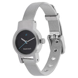 NR2298SM03 Fastrack  Black Dial Metal Strap Watch for Girls