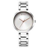NU2480SM12 - Titan Workwear Silver Dial Silver Watch