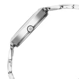 NS2480SM12 Titan  Silver Stainless Steel Strap Watch for Women
