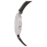 2529SL01 - Raga Titan Black Dial Leather Strap Watch