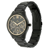 NR2570NM01  Titan Day and Date Black Dial Stainless Steel Strap Watch for Women