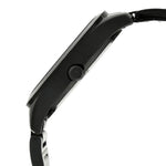 NR2570NM01  Titan Day and Date Black Dial Stainless Steel Strap Watch for Women