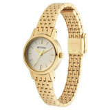 NU2593YM0 2  - Titan White Dial Golden Metal Strap Watch