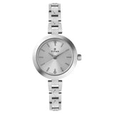 NT2598SM01 - Titan Quartz Silver Dial Watch