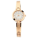 NU2598WM01 - Titan Silver Dial Rose Gold Metal Strap Watch