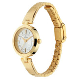 NN2598YM02 - Titan Silver Dial Golden Metal Strap Watch