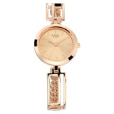 NR2622WM01 Titan Raga Viva Rose Gold Metal Analog Strap Watch for Women