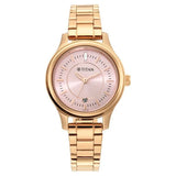 NU2638WM01 - Titan Rose Gold Dial Watch