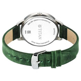 NU2648SL11 - Titan Neo Green Dial Leather Strap Watch