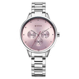 2648SM13 - Titan Razzle Dazzle Pink Dial Watch