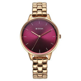 NU2648WM11 -  Titan Neo Maroon Dial Rose Gold Watch
