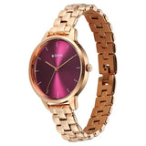 NU2648WM11 -  Titan Neo Maroon Dial Rose Gold Watch