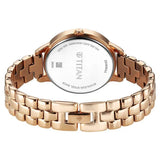 NU2648WM12 -  Titan Neo Grey Dial Rose Gold Metal Strap Watch