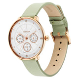 NS2651WL09 Titan Leather Strap Watch for Women