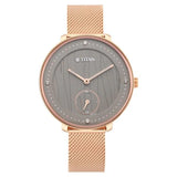 NT2651WM01 - Titan Workwear Black Dial Women Watch