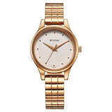 NU2679WM02 - Titan Karishma Off White Dial Rose Gold Watch