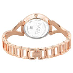 2698WM01 Titan Raga Chic Quartz Analog Rose Gold Dial Metal Strap Watch for Women