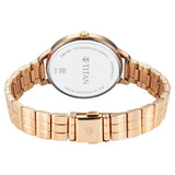 2703WM01 - Titan Secluded Rose Gold Dial Watch