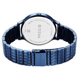 2711QM01 - Titan Secluded Blue Acetate Dial Watch