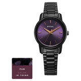 NU2760NM01 -  Titan Karishma Purple Dial Black Watch