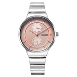 2761SM02 - Titan Neo Pink Dial Silver Watch