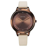 2764QL01 - Titan Razzle Dazzle Brown Dial Watch