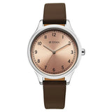 NU2781SL01 - Titan Workwear Rose Gold Dial Brown Watch