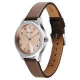 NU2781SL01 - Titan Workwear Rose Gold Dial Brown Watch