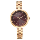 NU2969WM01 - Titan Karishm Pink Dial Rose Gold Watch