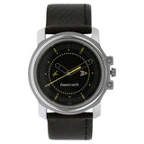 NR3039SL02 FASTRACK LEATHER STRAP WATCH
