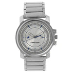 NP3039SM03 SILVER DIAL STAINLESS STEEL STRAP WATCH