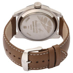NR3099SL01 Fastrack Silver Dial Leather Strap Watch for Guys