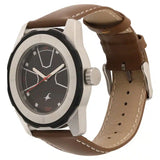 NP3099SL04 FASTRACK  LEATHER STRAP WATCH