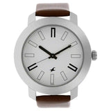 NR3120SL01 FASTRACK LEATHER STRAP WATCH