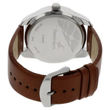 NR3123SL03 Fastrack Quartz Analog Black Dial Leather Strap Watch for Guys