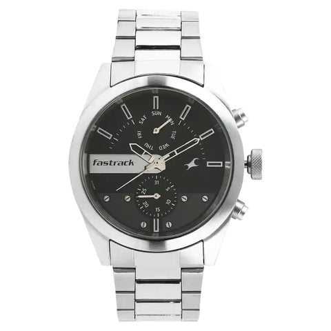 NR3165SM01 FASTRACK METAL STRAP WATCH
