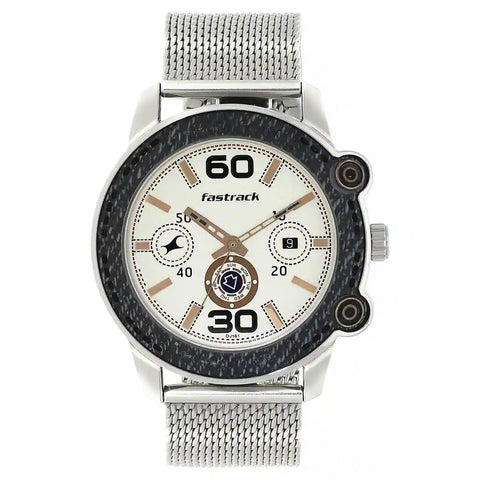 NN3188KM02  STAINLESS STEEL STRAP WATCH