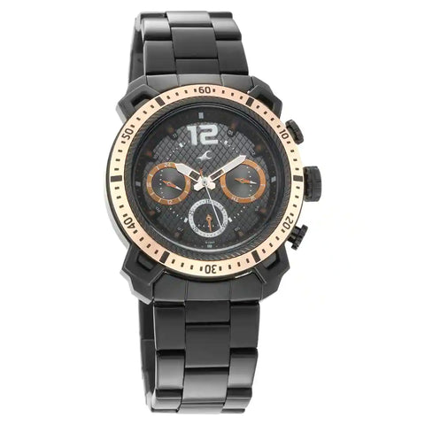 NR3193KM01 FASTRACK STAINLESS STEEL STRAP WATCH