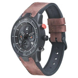 NR3195AP01 FASTRACK LEATHER STRAP WATCH