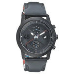 NP3216NL01 LEATHER STRAP WATCH FOR GUYS